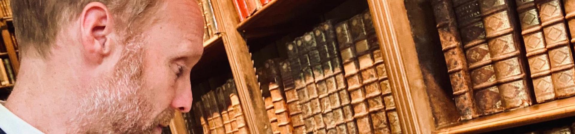 Sébastien Bédé s'illustre à la Bibliothèque patrimoniale