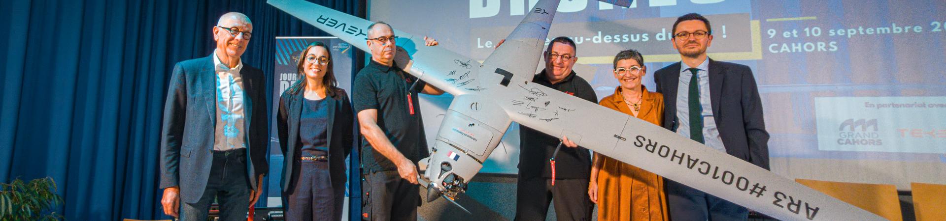 Le 1er drone AR3 de TEKERVER 