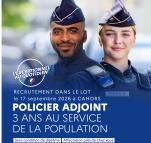 Recrutement policier adjoint