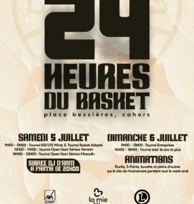  Affiche 24h Basket
