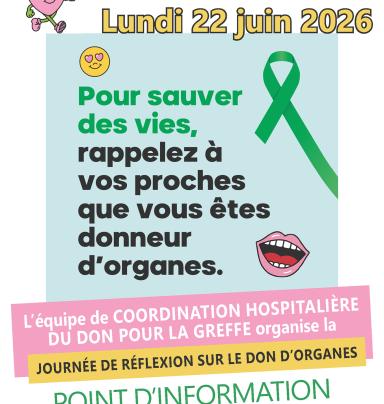 Journée de reflexion sur le don d'organes