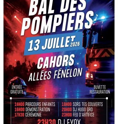Bal des pompiers 2026
