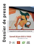 Inauguration du complexe sportif de la Croix-de-Fer