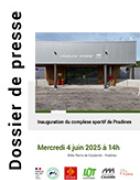 Inauguration du complexe sportif de Pradines