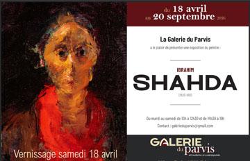Ibrahim Shahda à la Galerie du Parvis