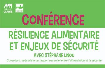Conférence : la résilience alimentaire au cœur de notre sécurité