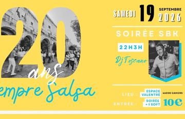 20e anniversaire de Siempre Salsa