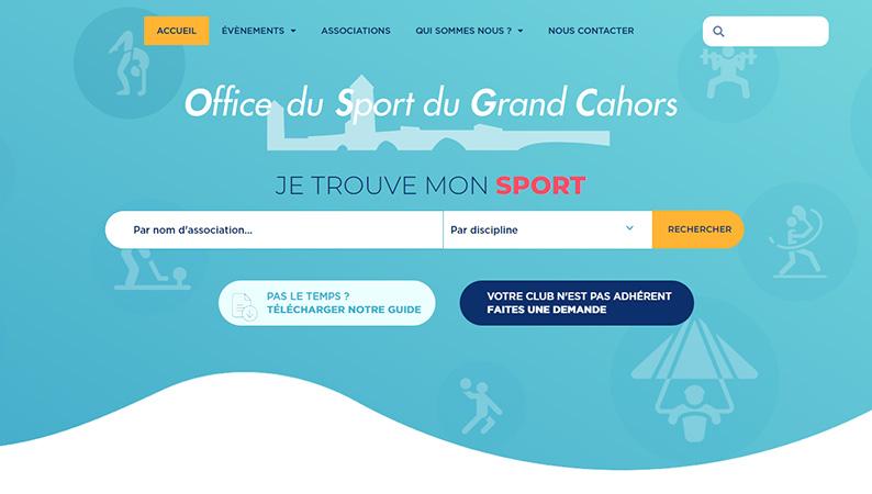 Office des Sports : un guide et un site internet tout neuf