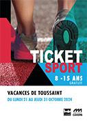 Ticket sport toussaint