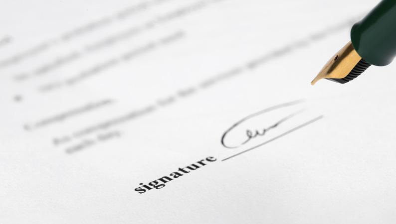 signature de la convention 02 123Rf