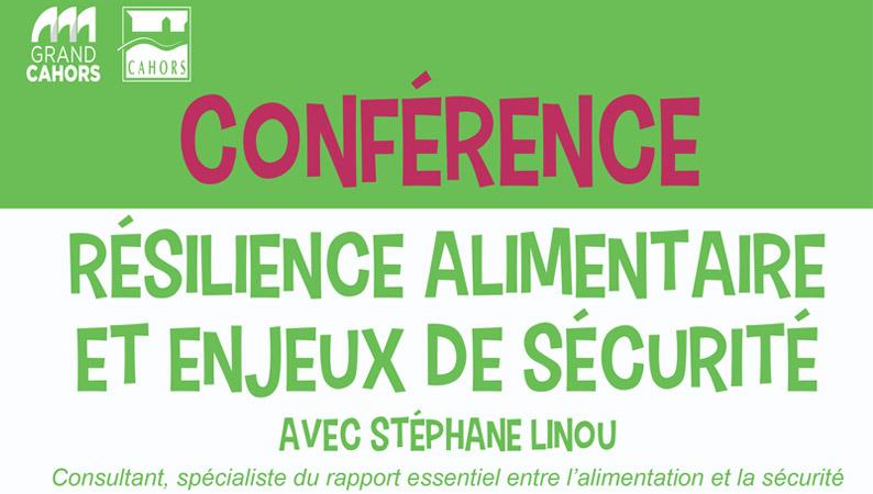 Conférence : la résilience alimentaire au cœur de notre sécurité