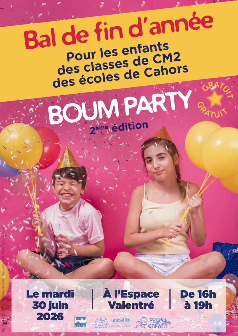 Bal de fin d'année CM2 Cahors