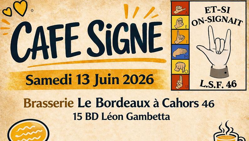 Premier café signe à Cahors 