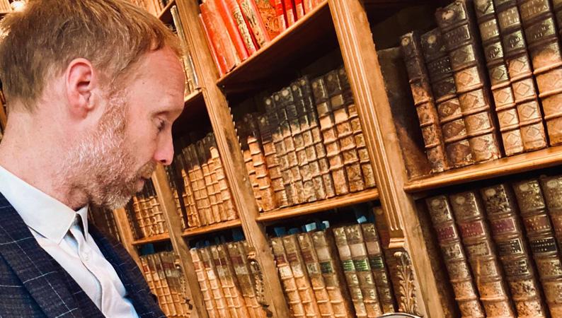Sébastien Bédé s'illustre à la Bibliothèque patrimoniale