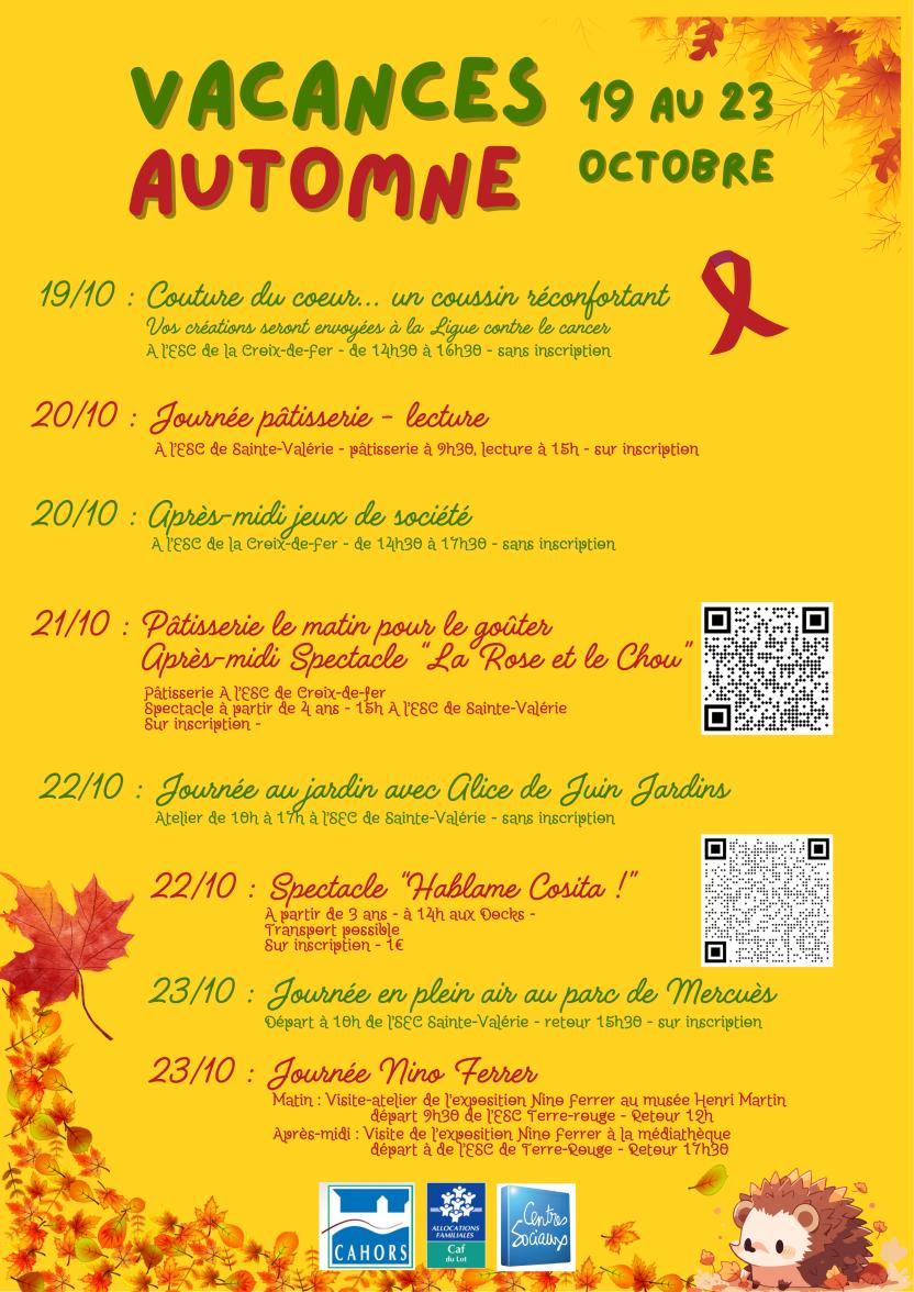 PROG AUTOMNE 2026