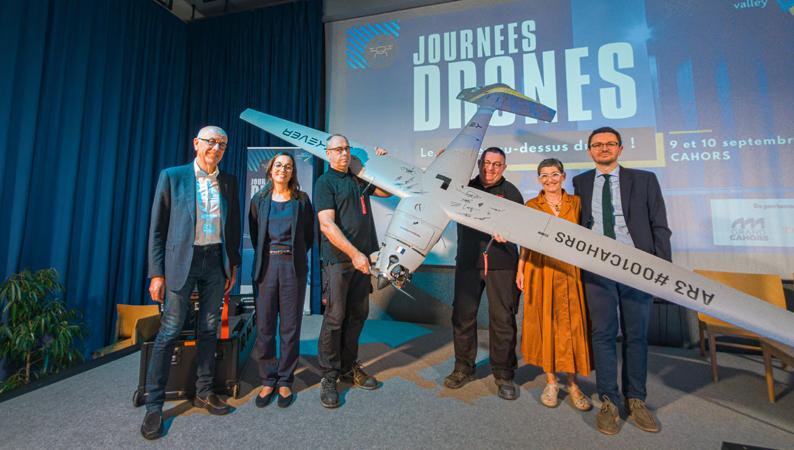 Le 1er drone AR3 de TEKERVER 
